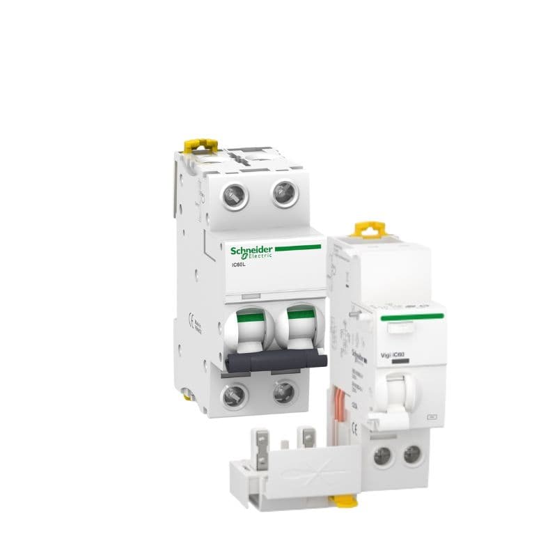Disjoncteur iC60L - 16A - 2P - Vigi 30mA - courbe C