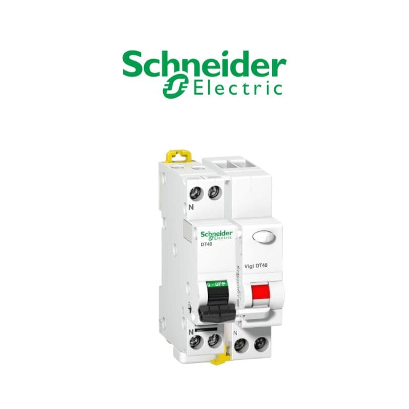 Disjoncteur  DT40N - 32A - 1P+N - Courbe C + Vigi 30 mA