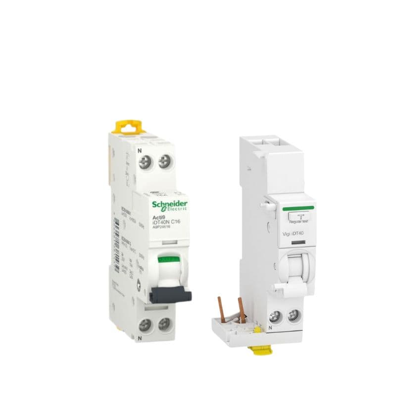 Disjoncteur iDT40N - 16A - 1P+N - Vigi 30mA - courbe C