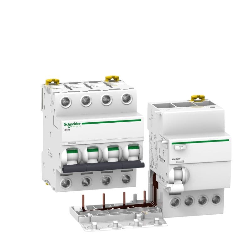 Disjoncteur iC60L - 16A - 4P - Vigi 30mA - courbe C
