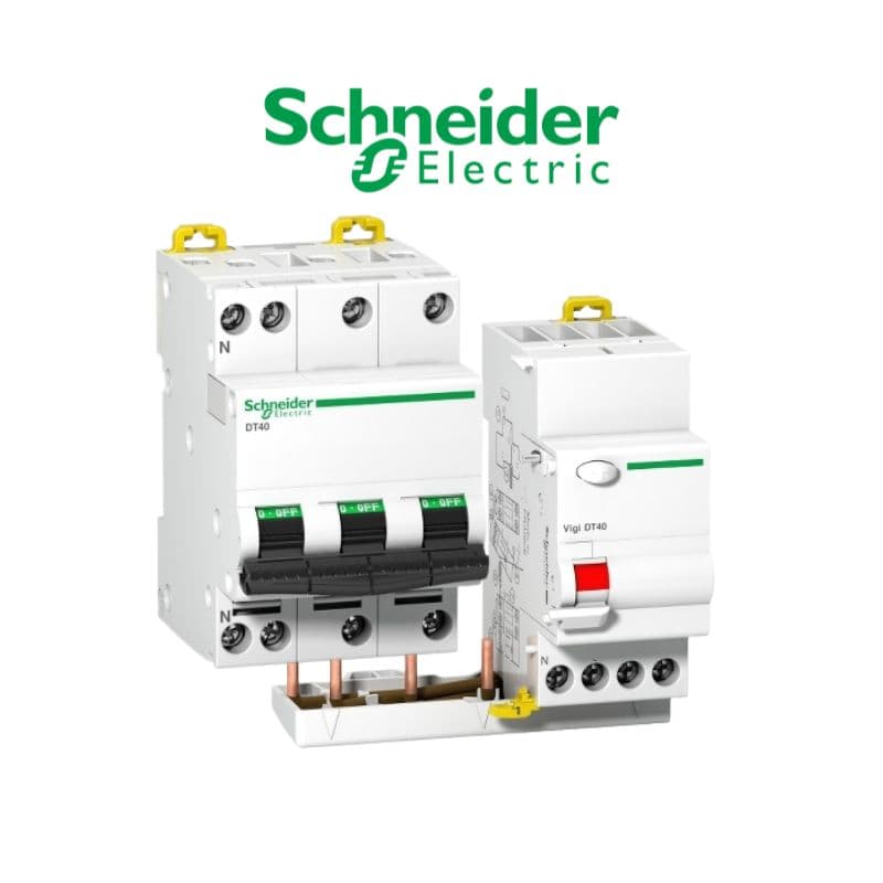 Disjoncteur différentiel DT40N - 25A - 3P+N - Vigi 300mA - courbe C