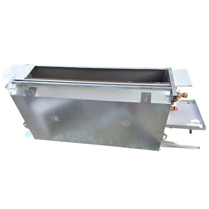 Ventilo convecteur SysCoil 2 T4 Allège – 4 tubes – 460m³/h – 2,5kW froid – 3,3kW chaud – Sortie Gauche - Blanc vue 3