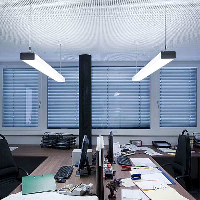 Luminaire suspendu L1500 - 60W - 6240lm - 4000K - Dali vue 2
