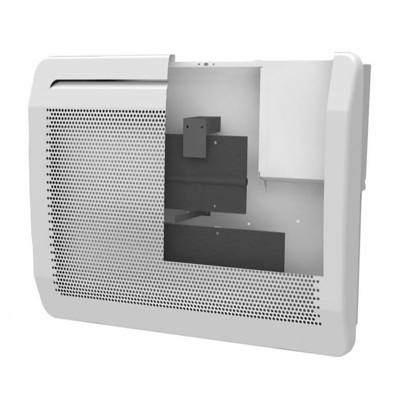 Radiateur électrique Brava horizontal rayonnant digital blanc à détection - 2000W vue 2