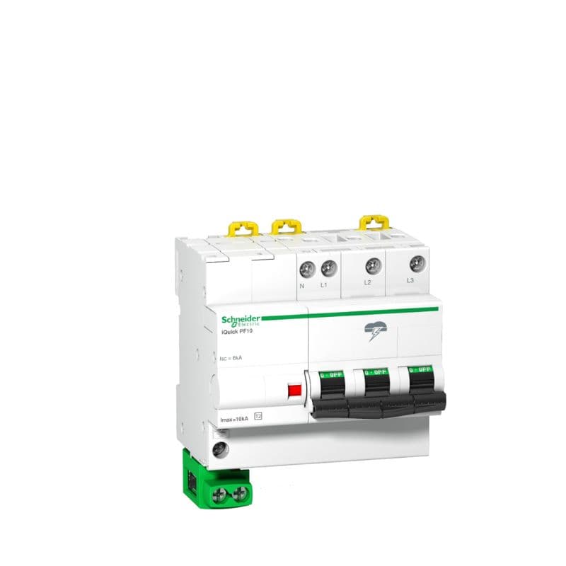 Parafoudre - 10kA - 3P+N - 230/400V vue 1