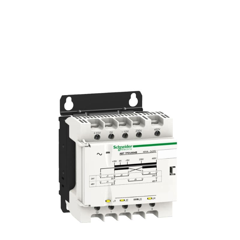 Transformateur 40VA - PRI 230/400V - SEC 24/48V vue 1