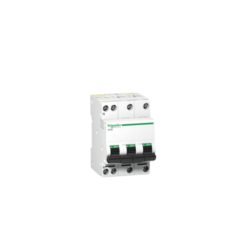 Disjoncteur DT40N - 10A - 3P+N - courbe C