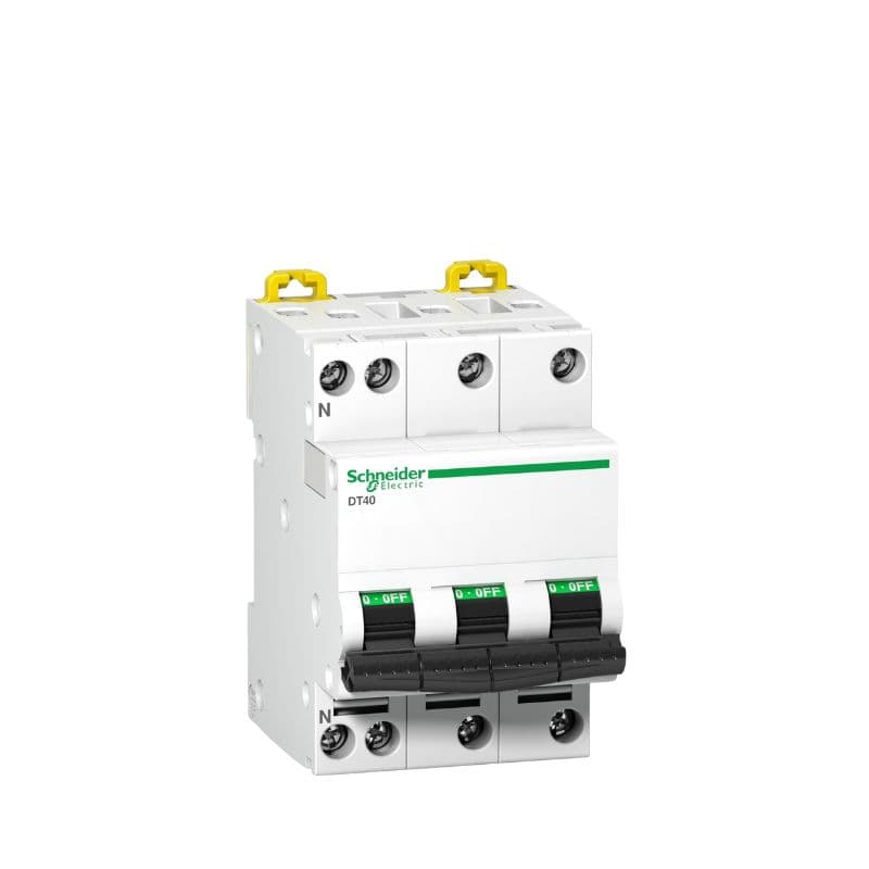 Disjoncteur DT40N - 40A - 3P+N - courbe C