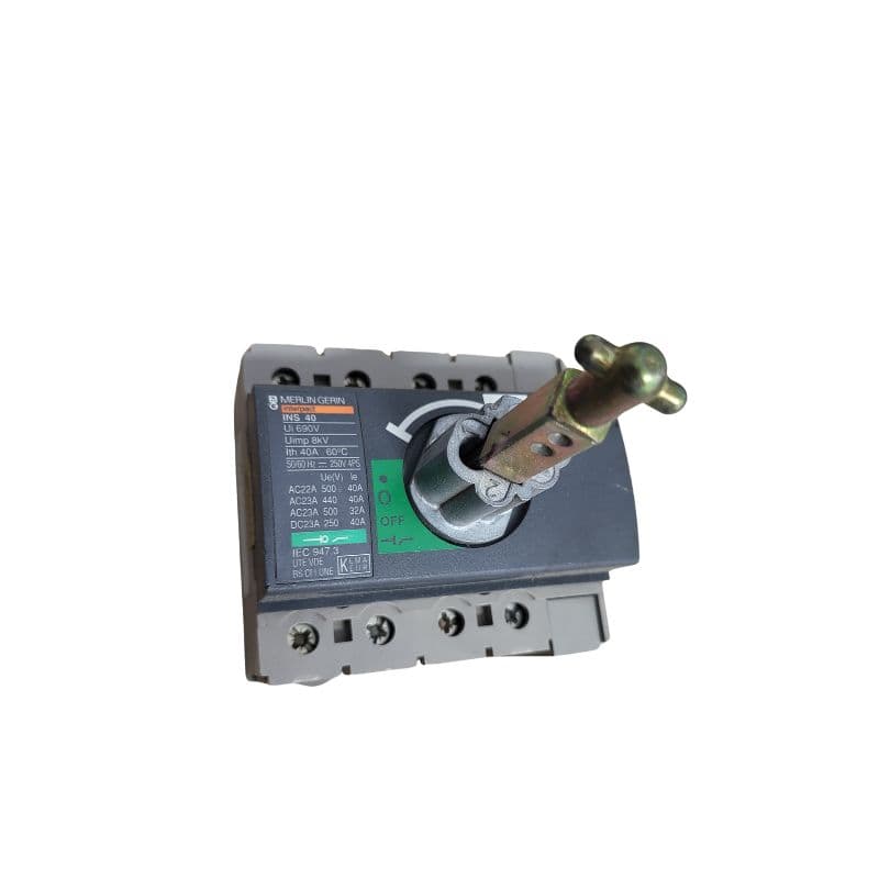 Interrupteur sectionneur Interpact- 40A - 4P - Cde rotative vue 2