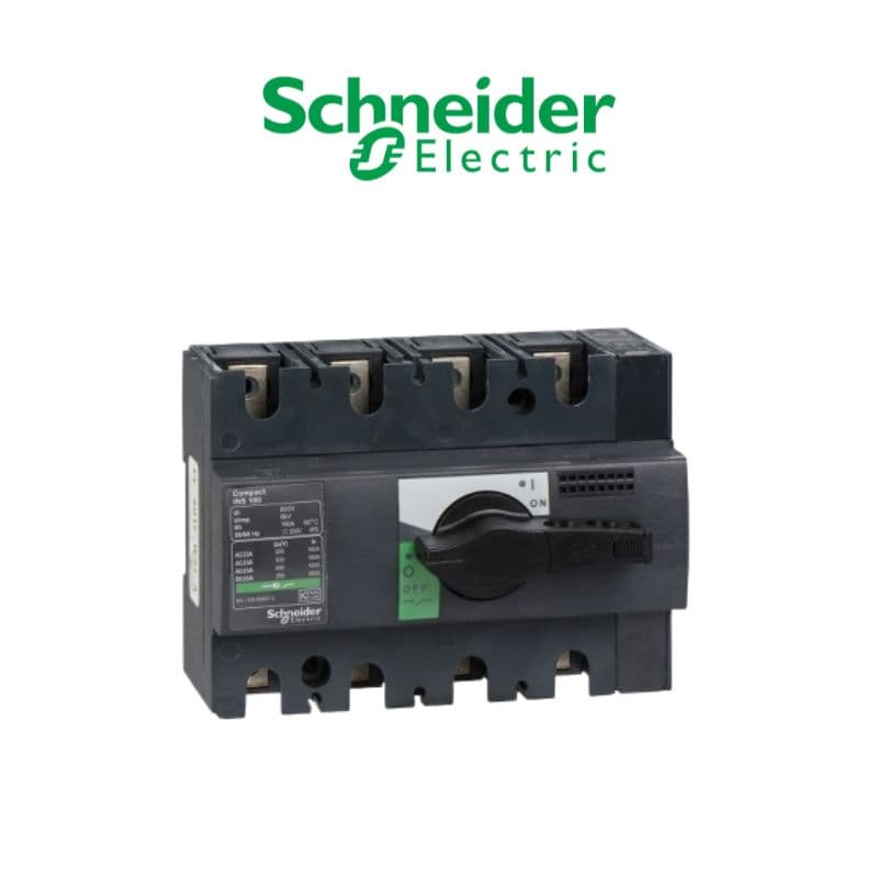 Interrupteur sectionneur ComPacT- 160A - 4P - Cde rotative frontale