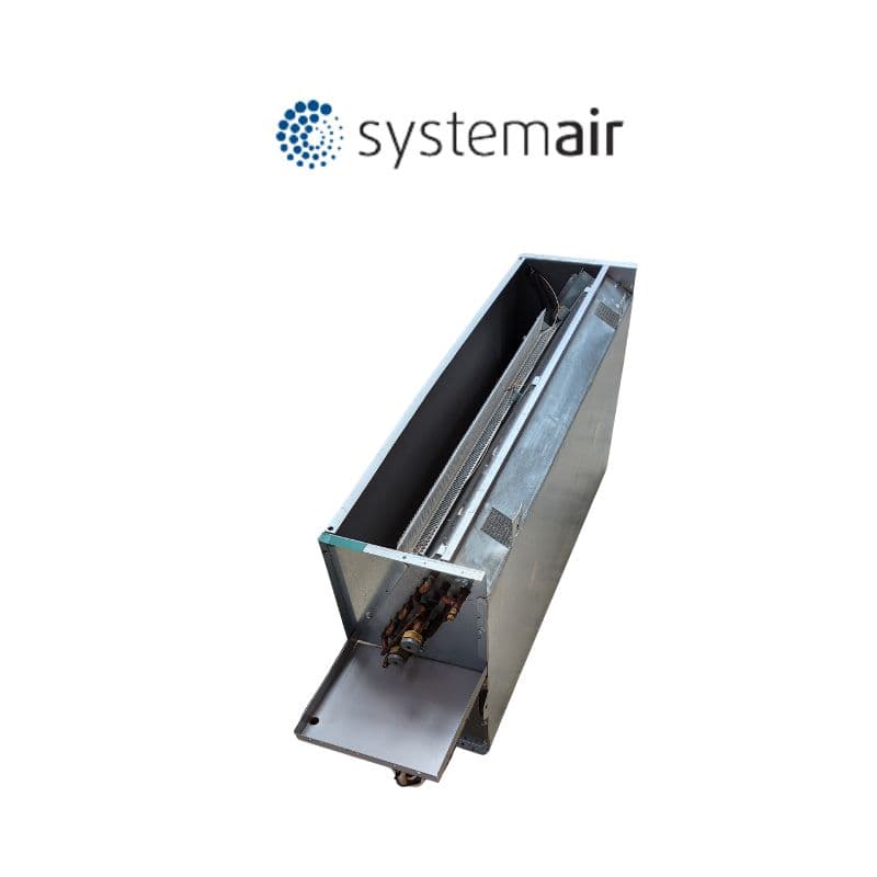Ventilo convecteur SysCoil 2 - 2,56 kW -  2 tubes/2 fils - sortie droite vue 1