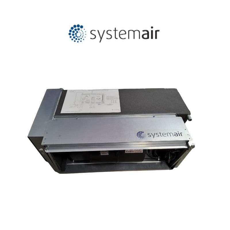 Ventilo convecteur SysCoil 2 - 1,86 KW froid - 2,03 KW chaud - 4 tubes - Servitudes droite