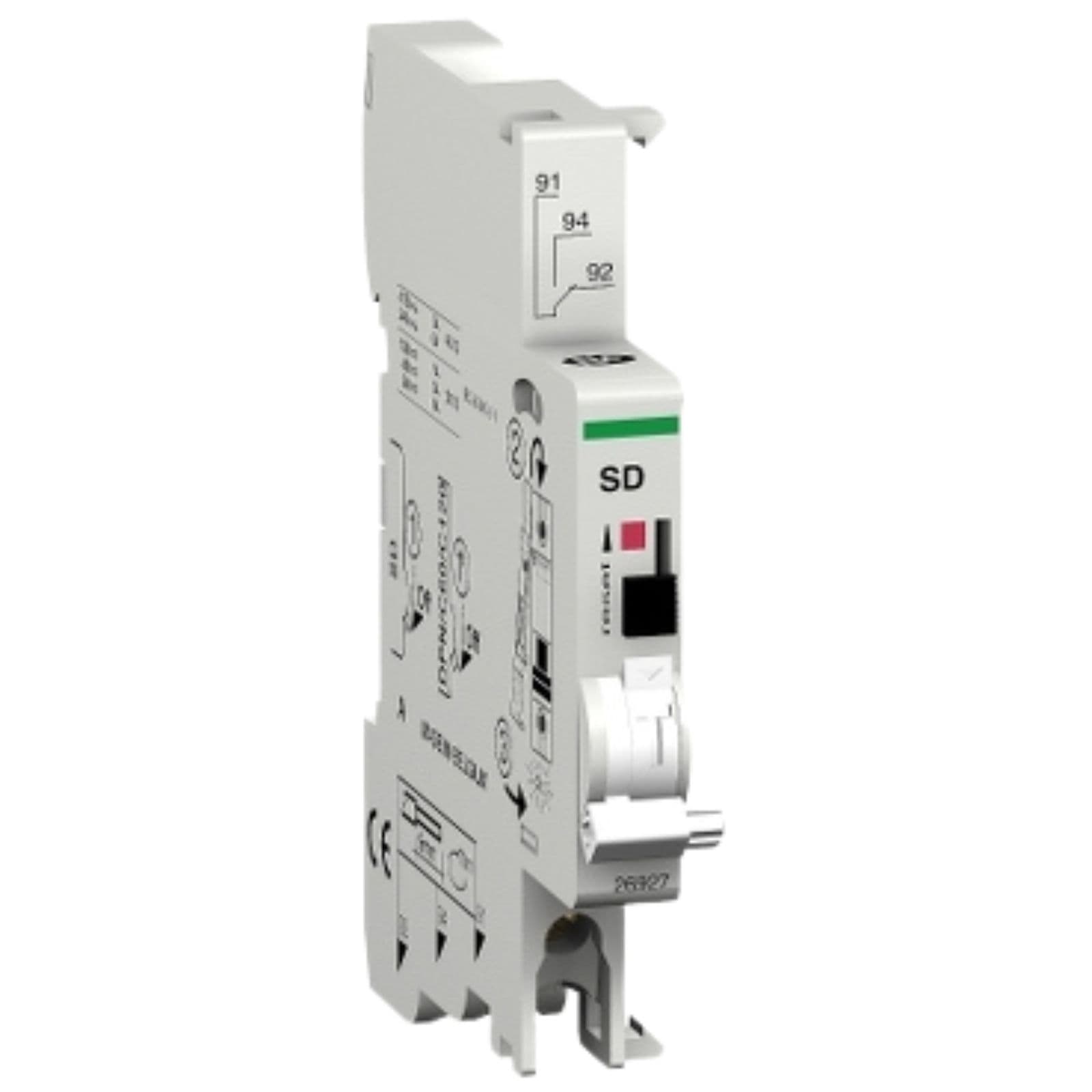 Disjoncteur DT40 - 16A - 1P+N - courbe C - Vigi 300mA - Contact Auxiliaire vue 4