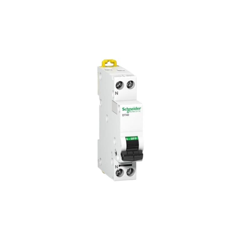 Disjoncteur  DT40 - 25A - 1P+N - Courbe C + Vigi 300 mA vue 2
