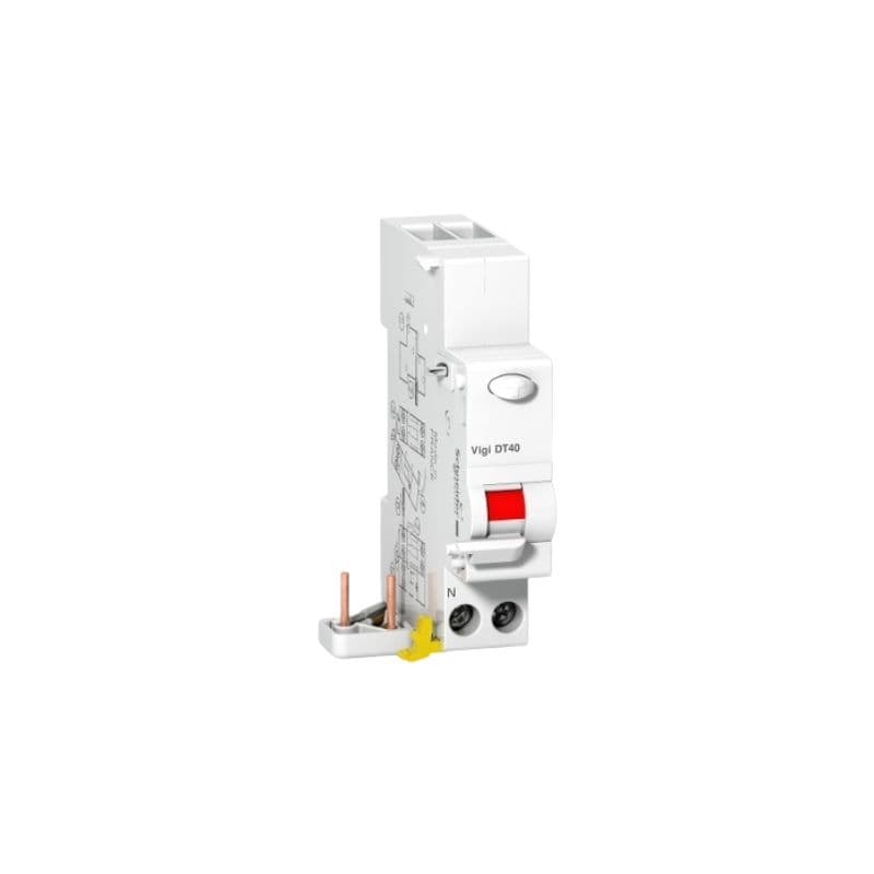Disjoncteur  DT40 - 25A - 1P+N - Courbe C + Vigi 300 mA vue 3