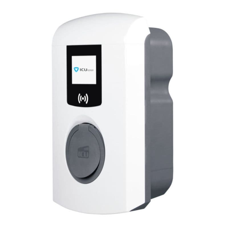 Borne IRVE Eve Single Pro-Line monophasée - 7,4kW - RFID vue 2