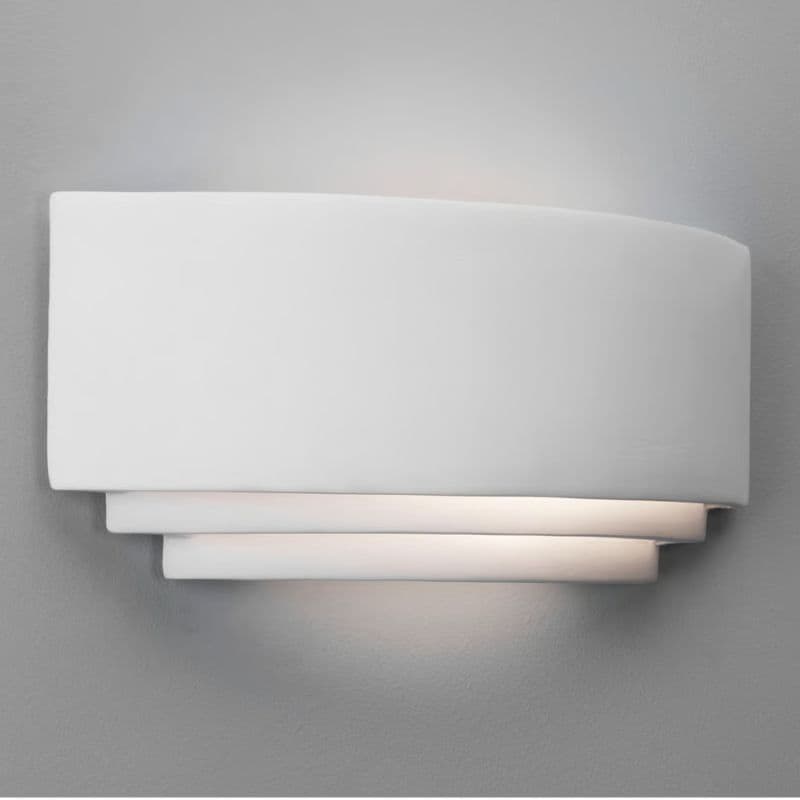 Applique murale céramique blanche Amalfi 315 - 60W - E27 vue 2