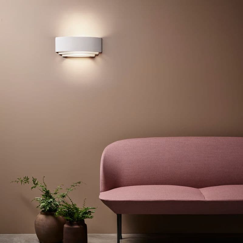 Applique murale céramique blanche Amalfi 315 - 60W - E27 vue 3