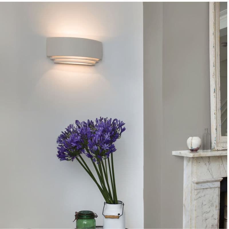Applique murale céramique blanche Amalfi 315 - 60W - E27 vue 4