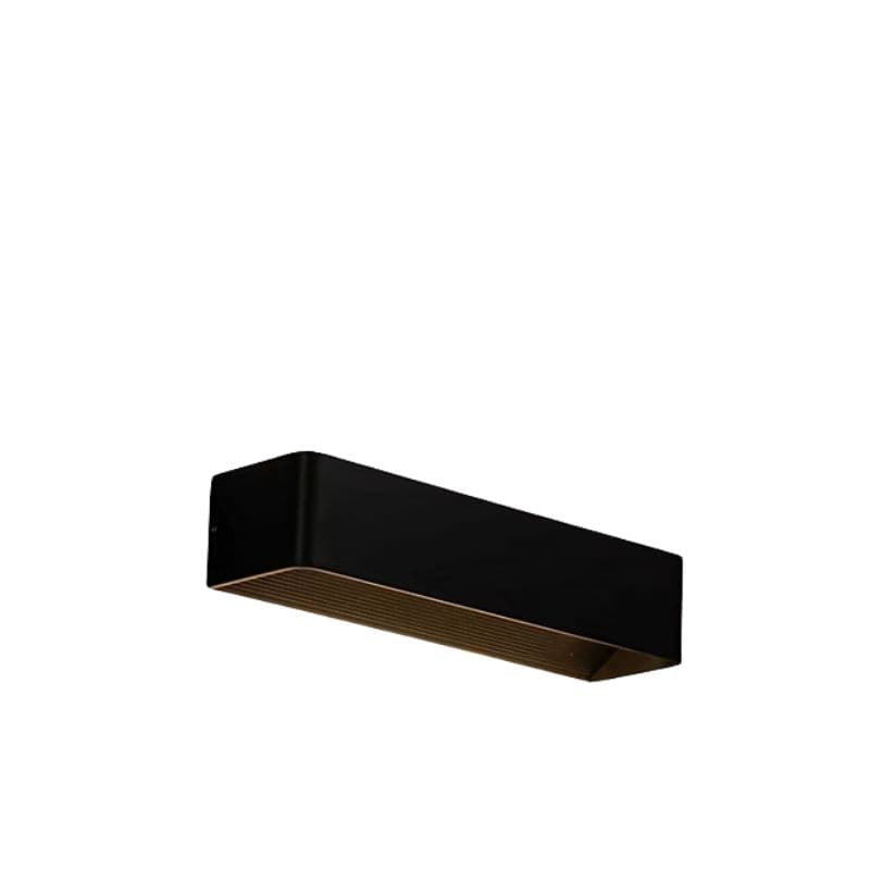 Applique murale noire - 12W - 930lm - 3000K - Dimmable vue 1