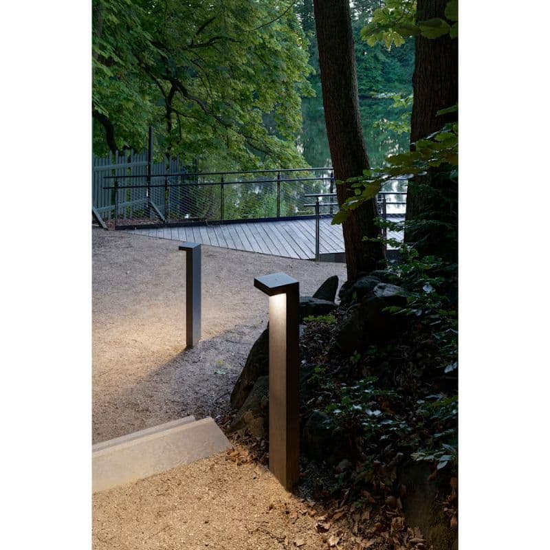Balise lumineuse graphite avec piquet à enterrer - 13W - 1434lm - 3000K - IP65 vue 7