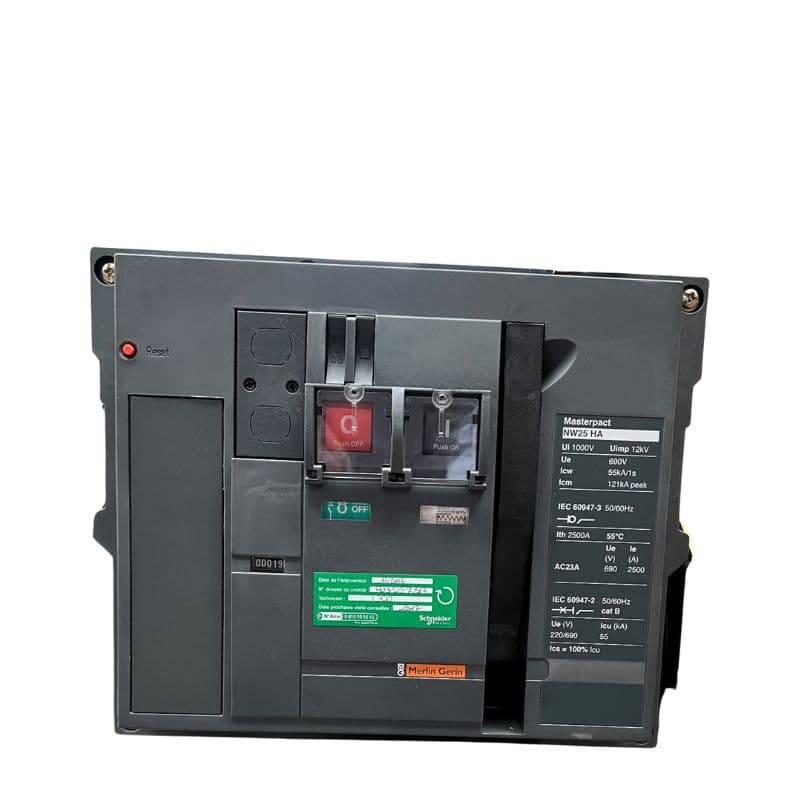 Disjoncteur MasterPact NW25HA - 2500A - 3P - Fixe