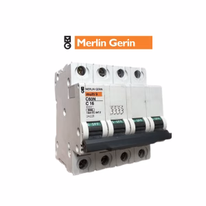 Disjoncteur C60N – C16A – 4P – courbe C
