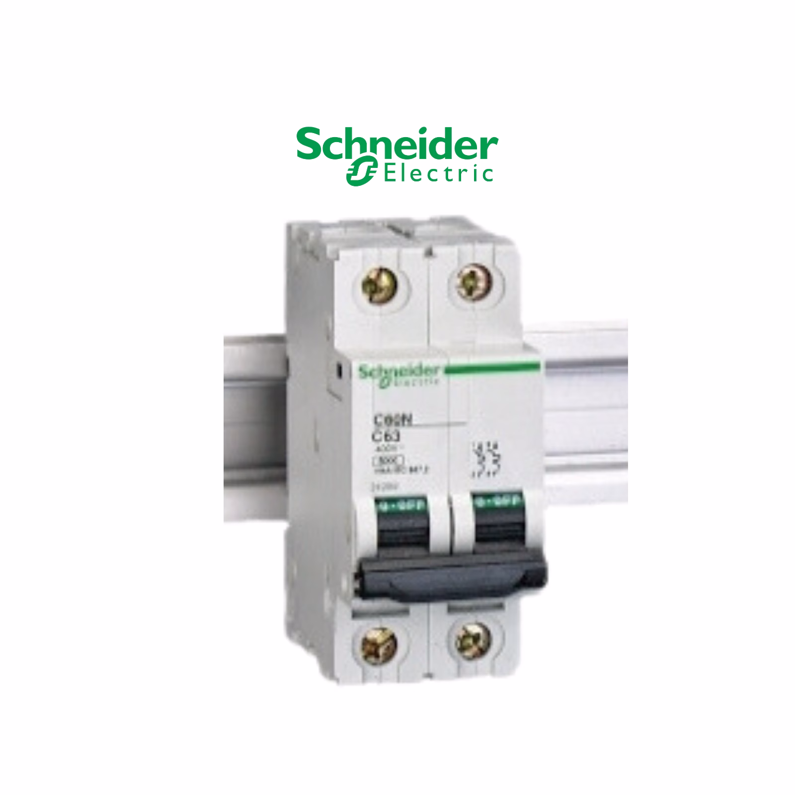 Disjoncteur C60N - C32A - 2P - courbe C