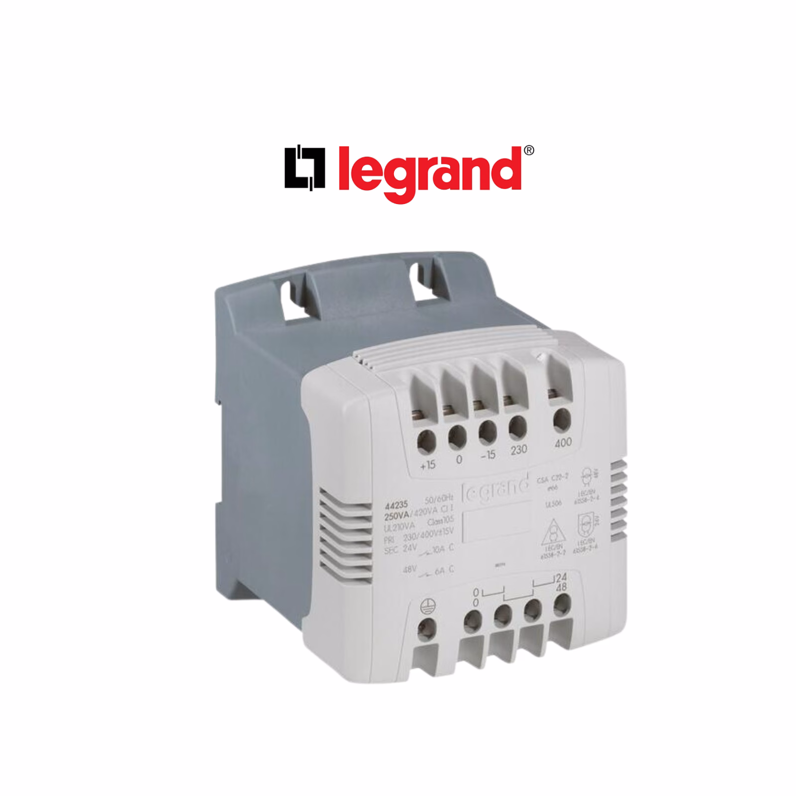 Transformateur 400VA - PRI 230/400V - SEC 115/230V