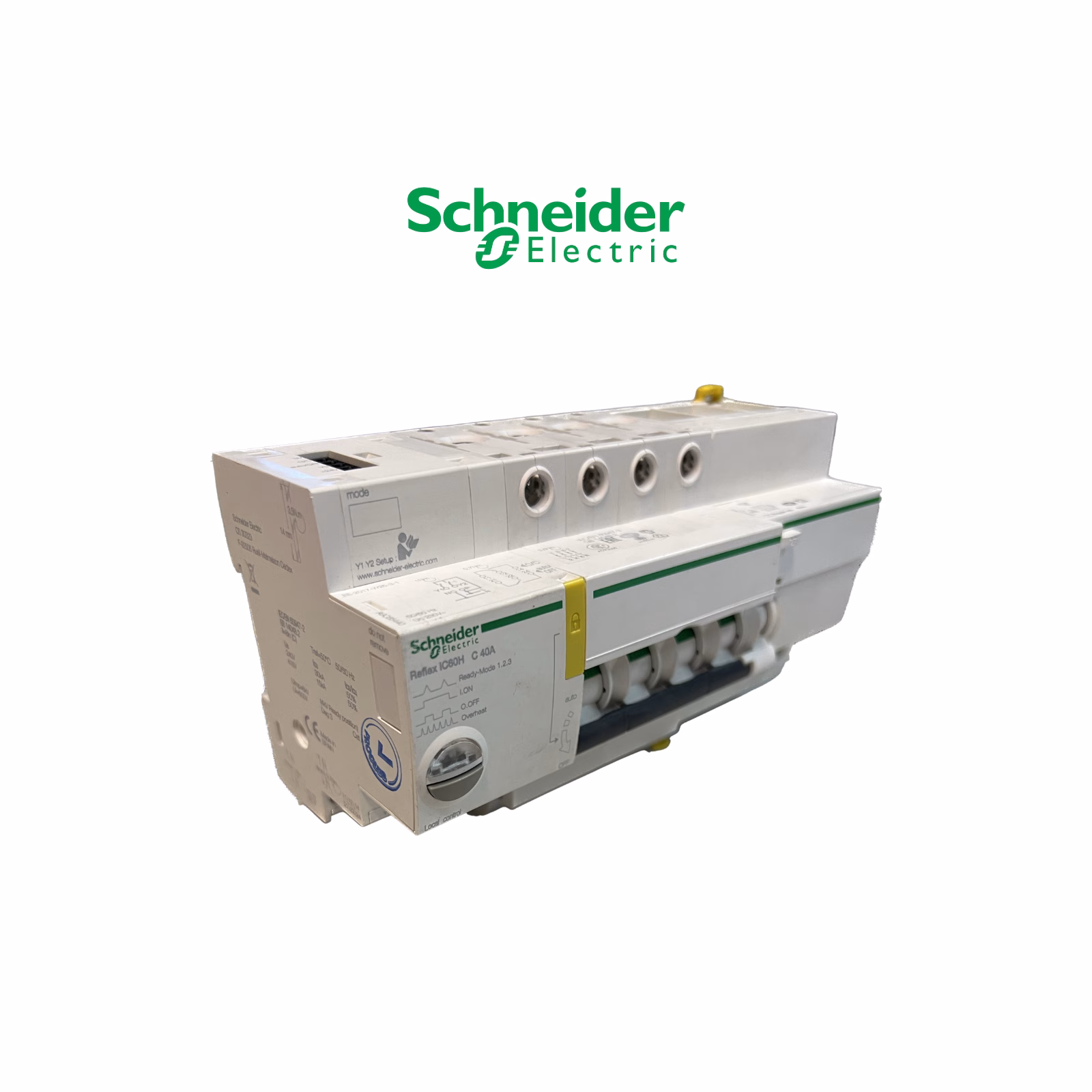 Reflex iC60N - C40A - 4P - 300mA - courbe C