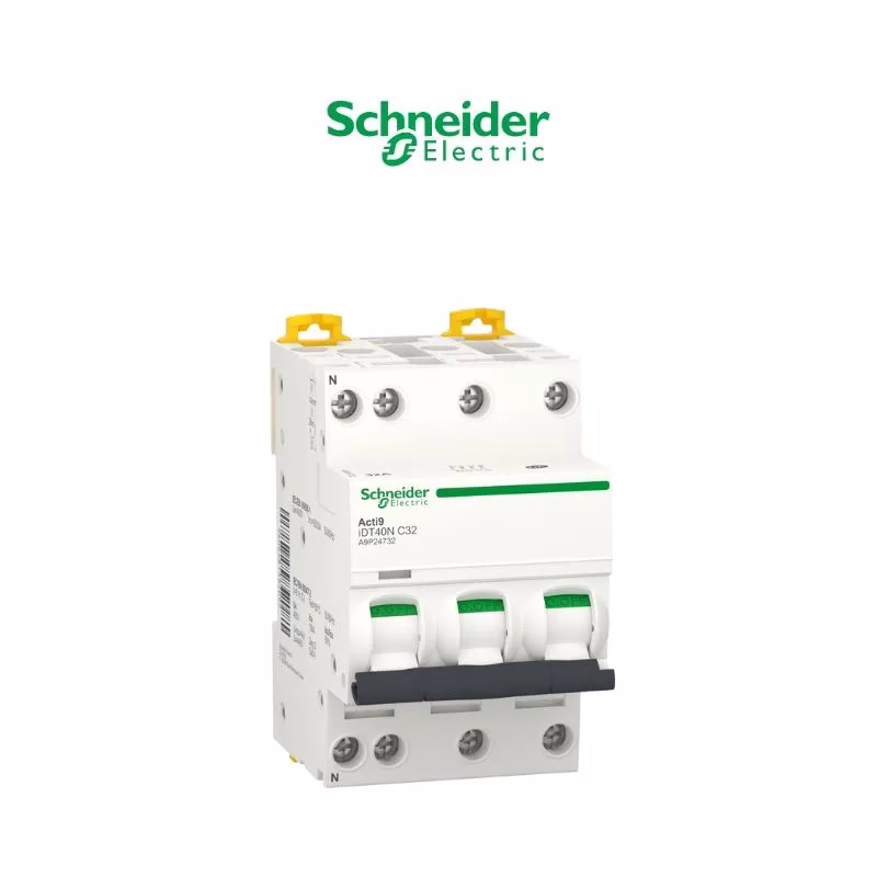 Disjoncteur iDT40N - C32A - 3P+N - courbe C