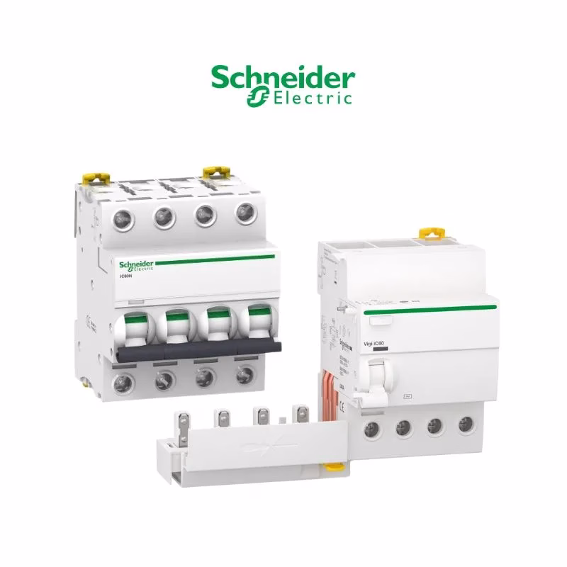 Disjoncteur iC60N - C40A - 4P – Vigi 300mA - courbe C