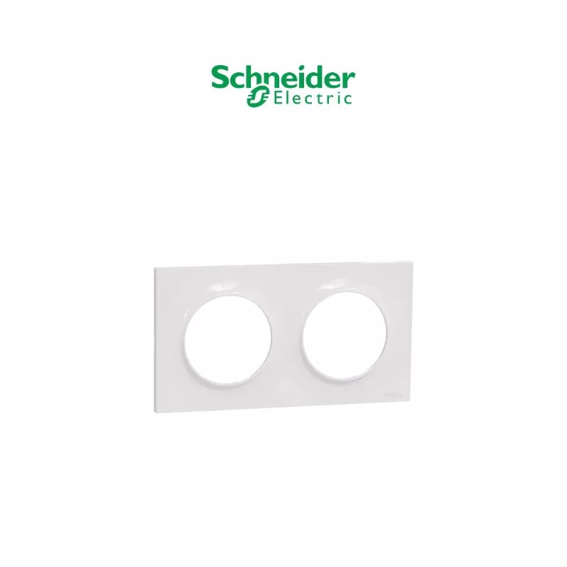 Plaque de finition Odace Styl double