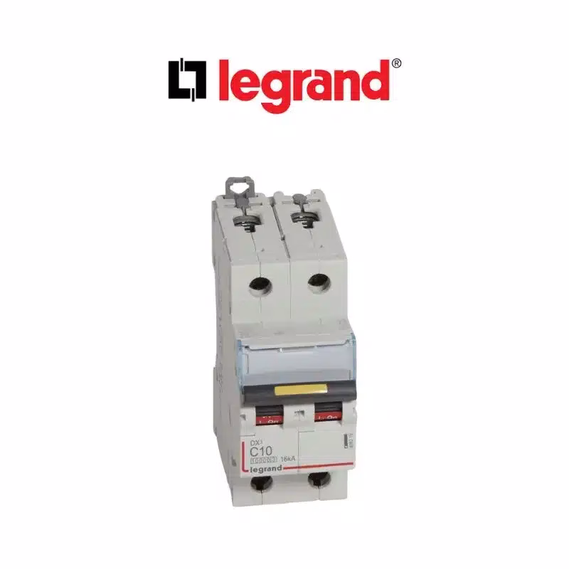 Disjoncteur DX³10000 - C10A - 2P - courbe C