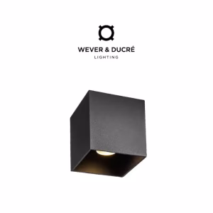 Spot carré 100x100x100 – 12W – 510lm – 3000K – IP20 – Dimmable