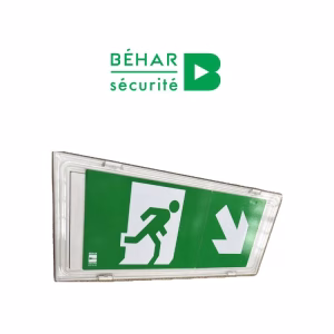 BAES d’évacuation 0,6W – Sati – Etiquette vers le bas/droite