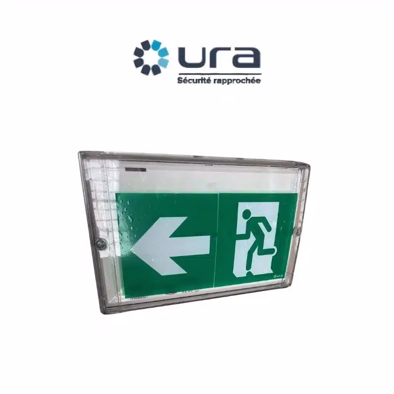 BAES d'évacuation étanche Super Sati - 45lm/1h - 0,7W - IP66 - IK10