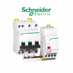 Disjoncteur DT40N – C25A – 3P+N – Vigi 300mA – courbe C .