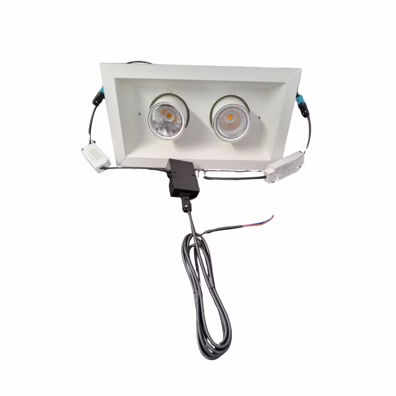 Spot double orientable - 226x400 - 38W - 5500lm - 3000K - IP20 – Image 2