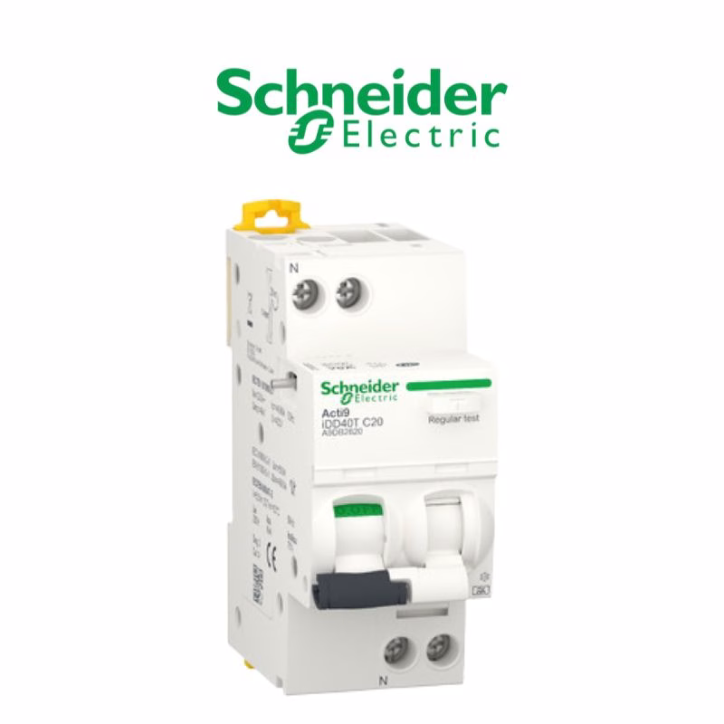 Disjoncteur iDD40T - Vigi 30 mA - C20 - 1P+N - Courbe C