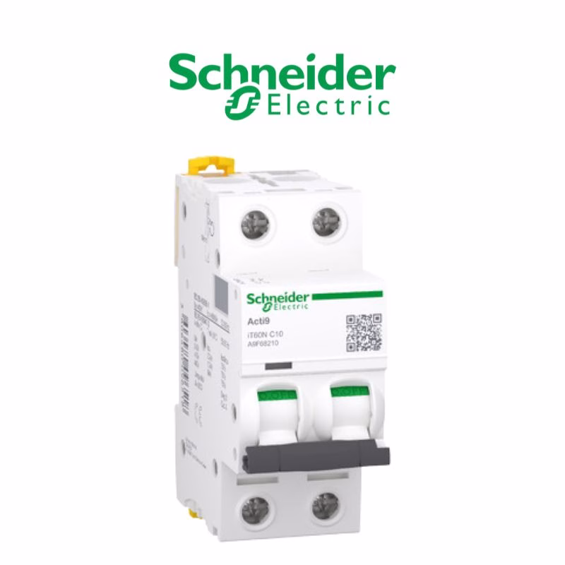 Disjoncteur iT60N - C10 - 2P - Courbe C