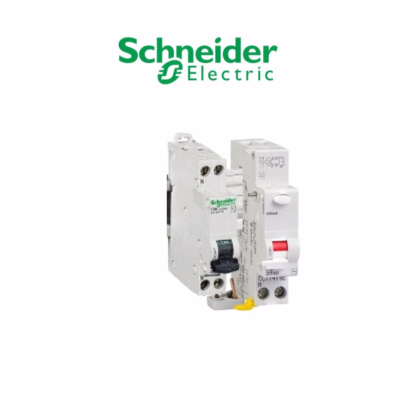 Resource réemploi Disjoncteur DT40 - C16A - 1P+N - Courbe C + Vigi 30 mA