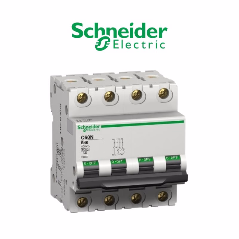 Disjoncteur C60N - C40A - 3P - Courbe B