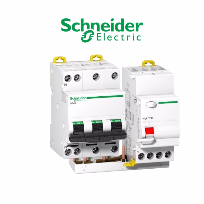 Disjoncteur - DT40N - D32A - 3P+N - courbe D - Vigi300 mA