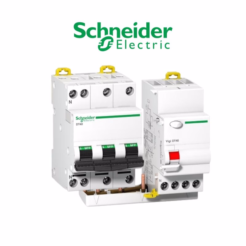 Disjoncteur - DT40N - D25A - 3P+N - courbe D - Vigi300 mA