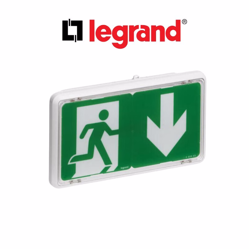 Resource réemploi BAES d'évacuation - 45lm/1h - IP40 - Sati connecté - Bat. neuve