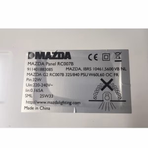 Dalle LED 600×600 – 32w – 3200lm – 4000K – IP20