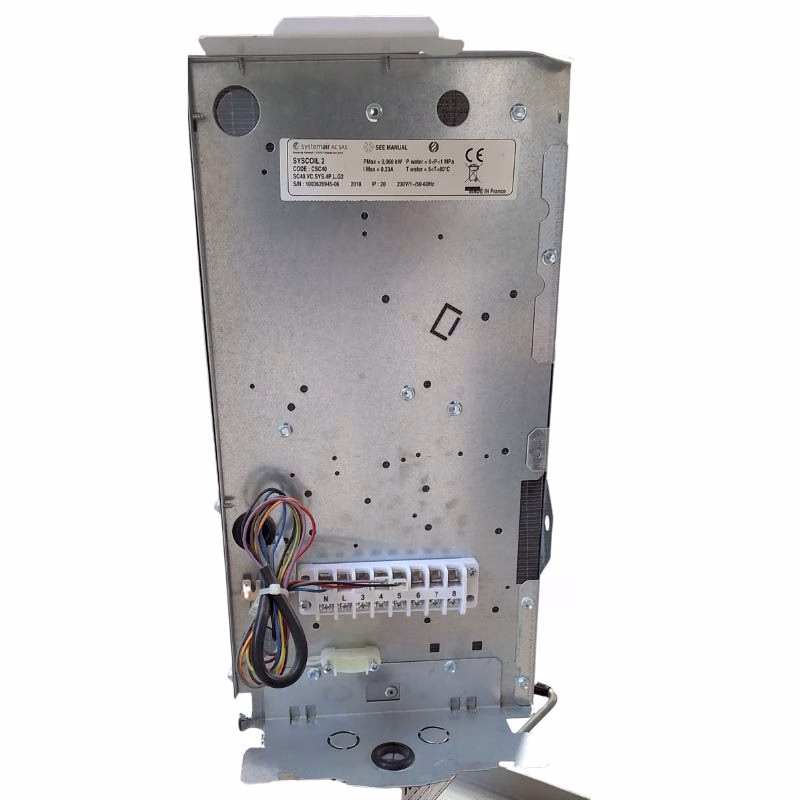 Ventilo convecteur SysCoil 2 T4 – 4 tubes – 460m³/h – 2,5kW froid – 3,3kW chaud – Sortie Gauche - Blanc – Image 5