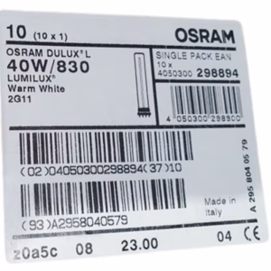 Ampoule Fluo – 2G11 – 40W – 3150lm – 3000K