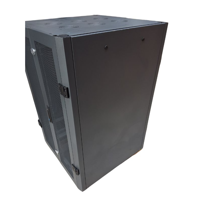 Baie de serveur 24U - L800 x P800 x H1200 Double porte perforée AV/AR – Image 5